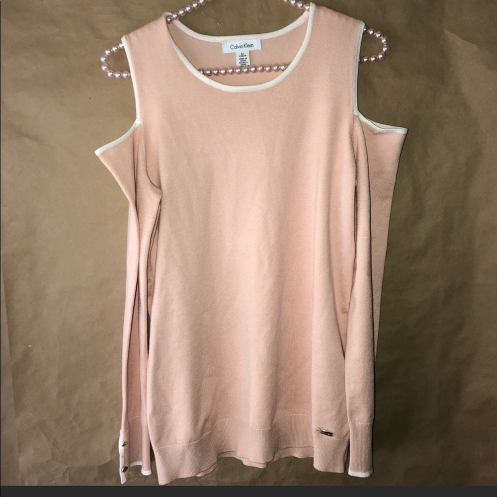 Calvin Klein cold shoulder sweater - Picture 4 of 6